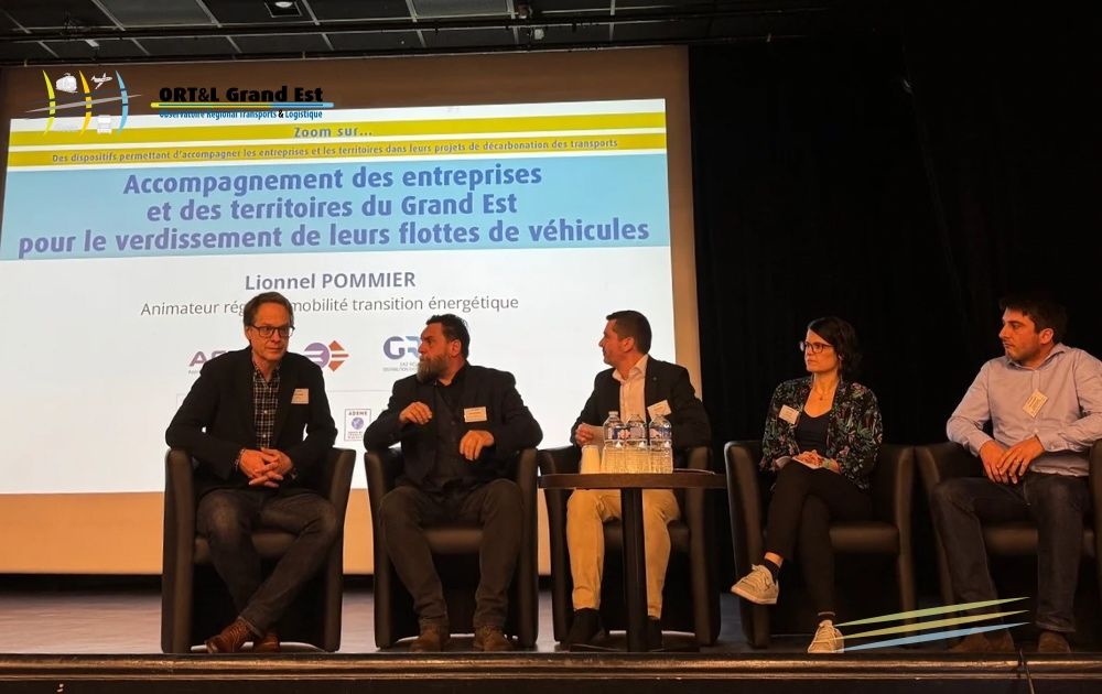 Intervention Stéphane Gérard, chargé de mission transport et environnement chez Eco CO2, lors de l'Evènement ORT&L Grand Est le 11 mars 2025