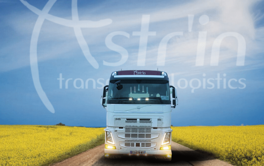 camion astrin avec logo