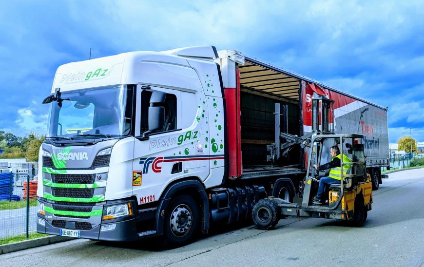 camion TRED Chariot avec chariot embarqué